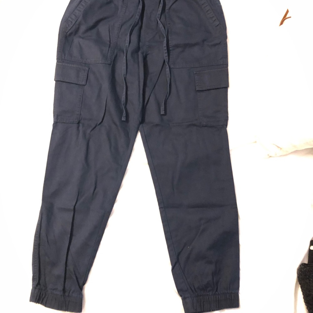 NWT GAP navy utility joggers